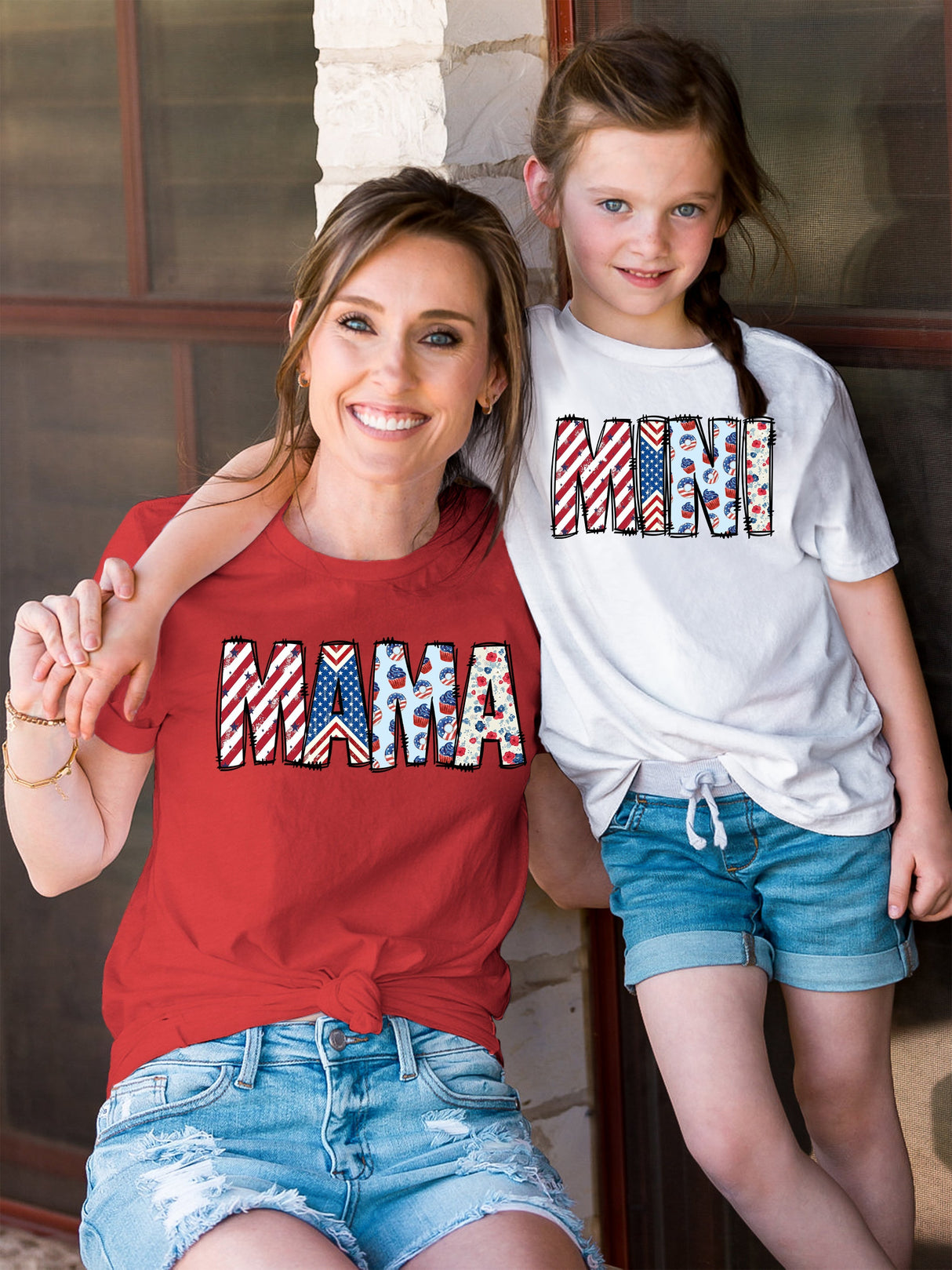 Patriotic Mommy & Me | Graphic Tee