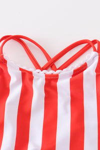 Patriotic Flag One-Piece Swimsuit by Abby & Evie