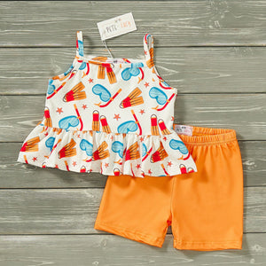 Snorkel Time Shorts Set by Pete & Lucy
