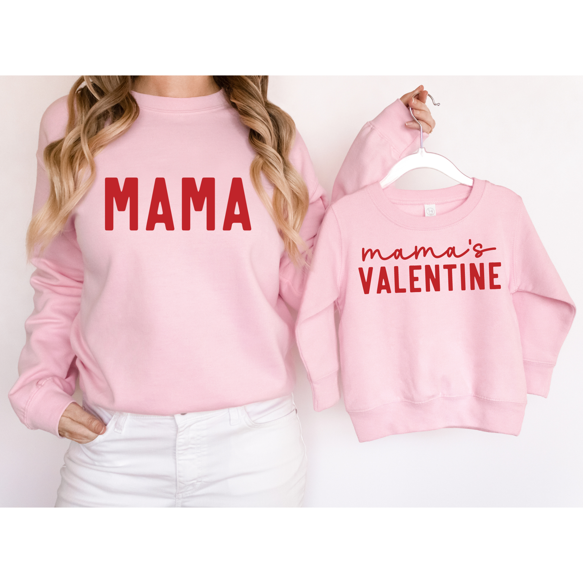 Mommy and Me Valentines | Kid's Graphic Sweatshirt