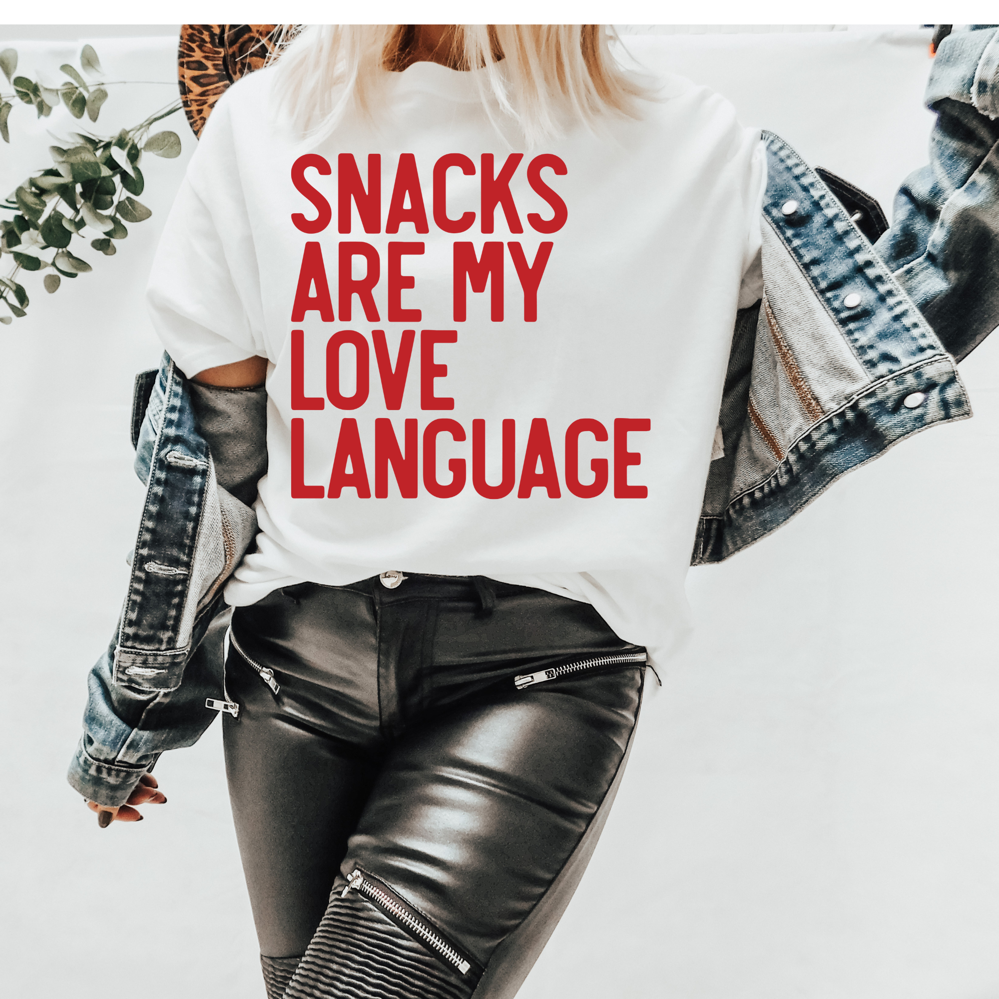 Snacks are my Love Language | Women's Graphic Tee