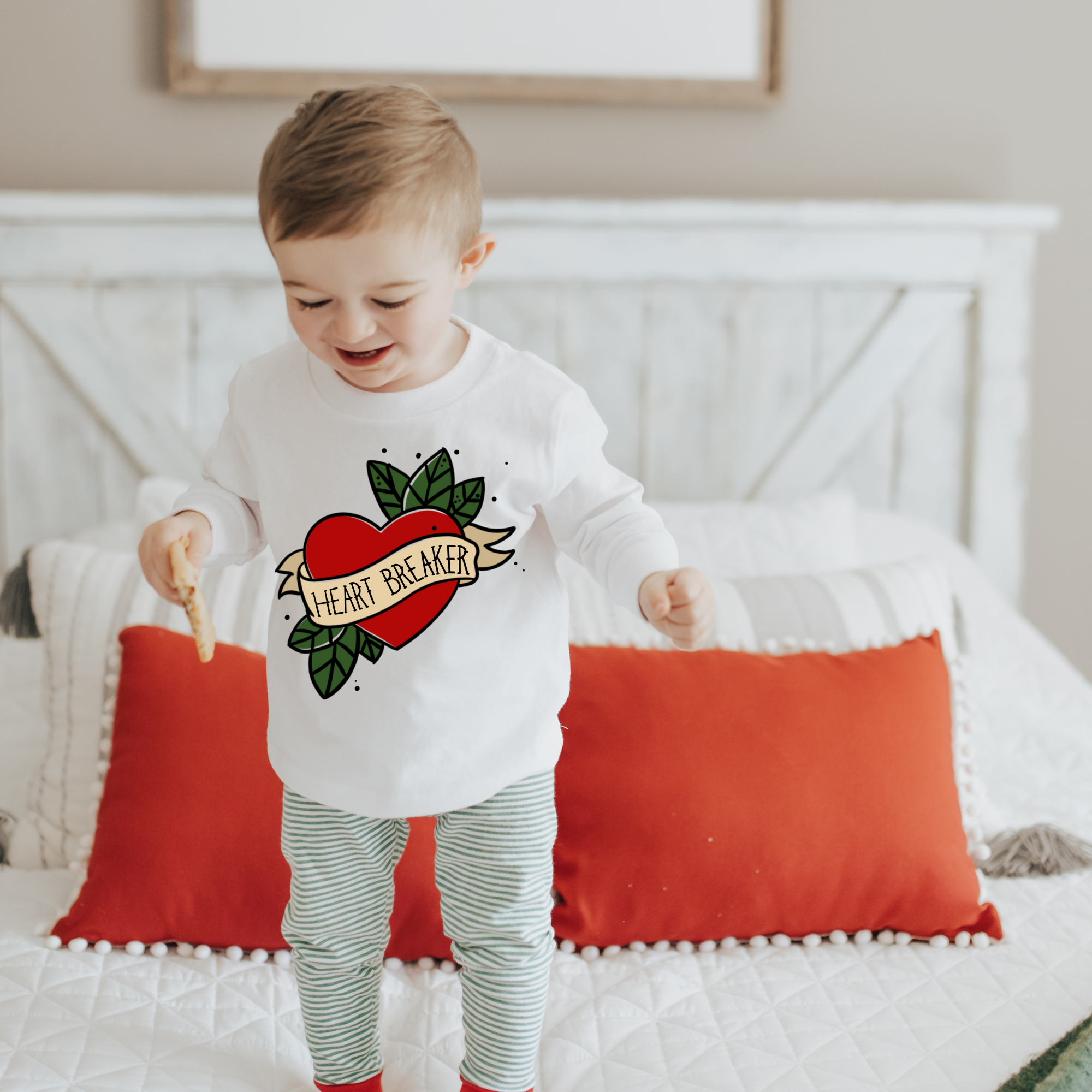 Heart Breaker Tattoo Valentine's Day Graphic Tee