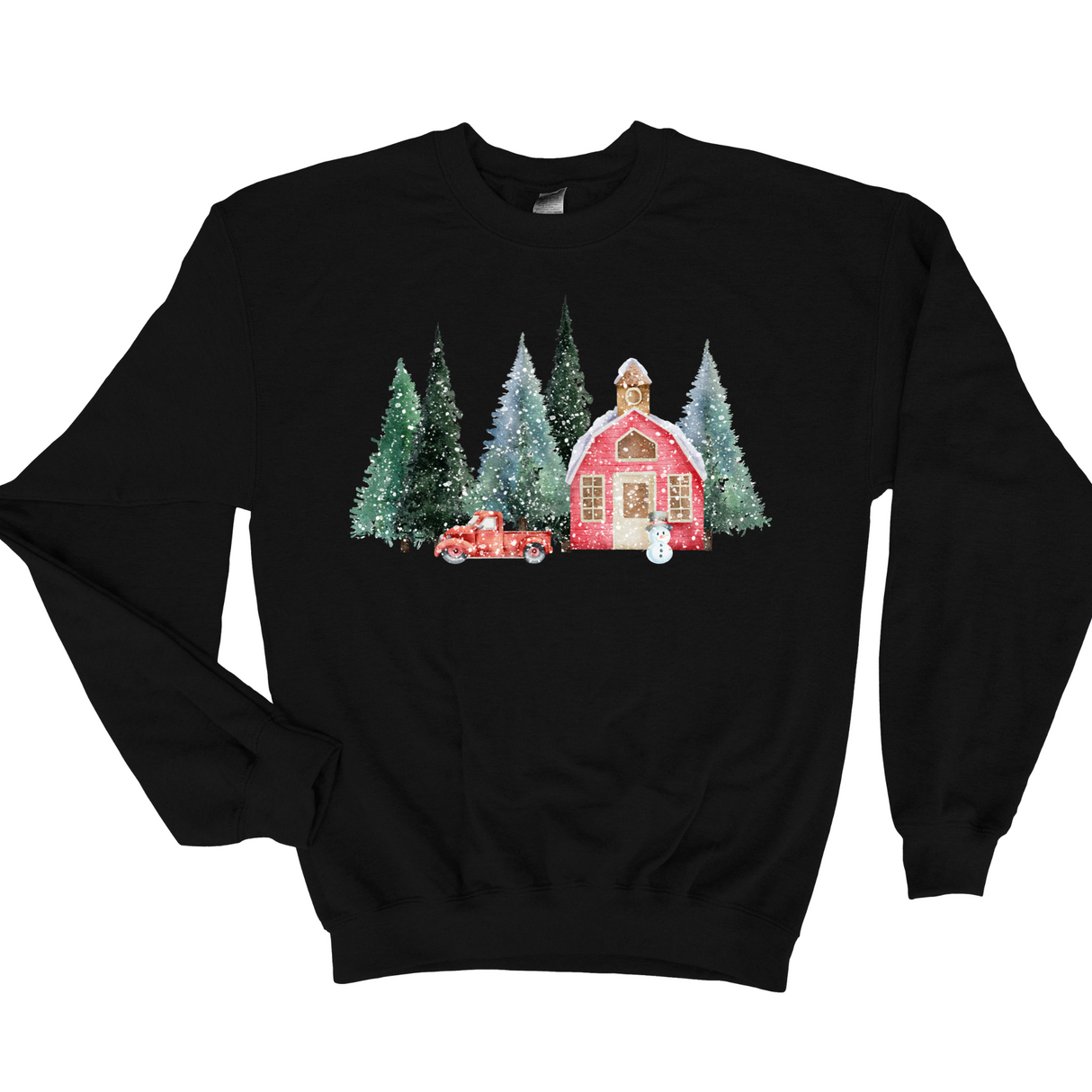 Red Truck Christmas | Graphic Sweatshirt