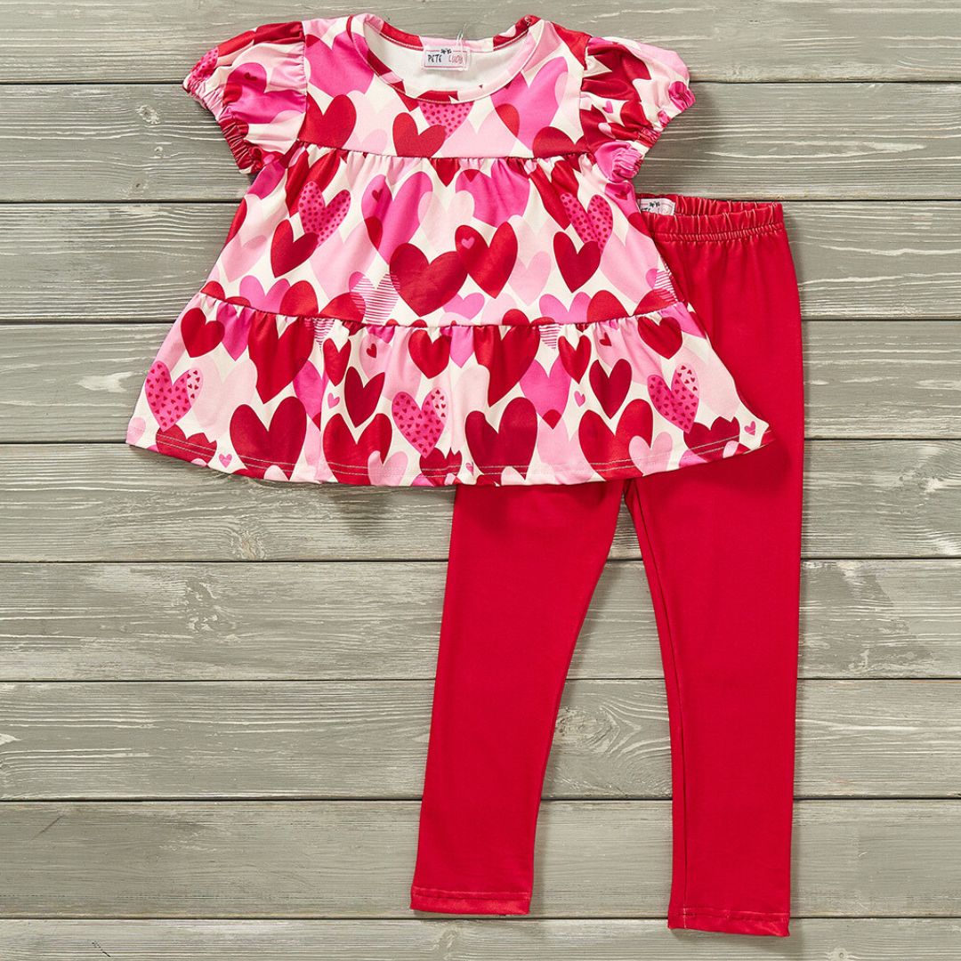 Valentine Vibes Outfit Set by Pete + Lucy