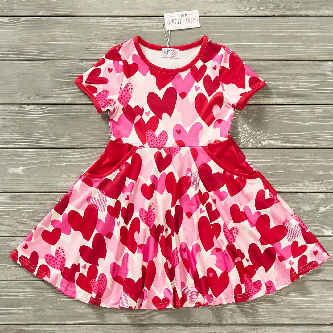 Valentine Vibes Dress by Pete + Lucy