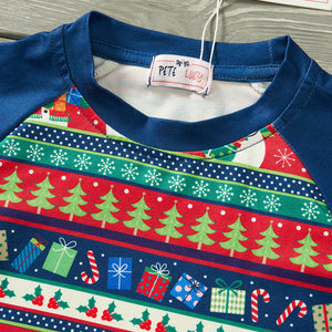 Festive Frosty Raglan Shirt by Pete + Lucy