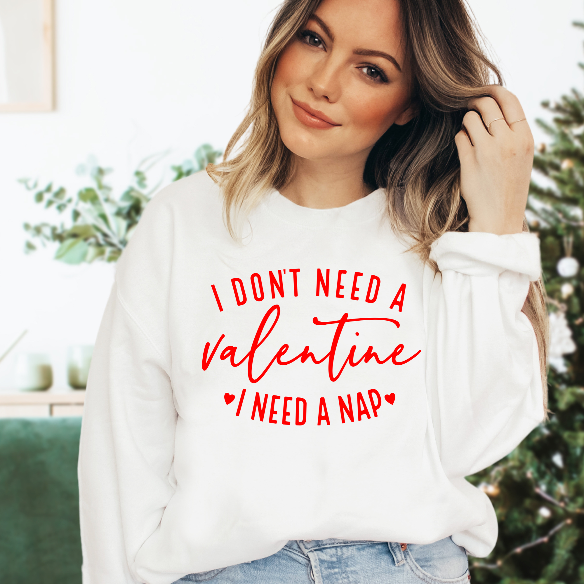 I Don't Need a Valentines, I Need a Nap | Women's Graphic Tee
