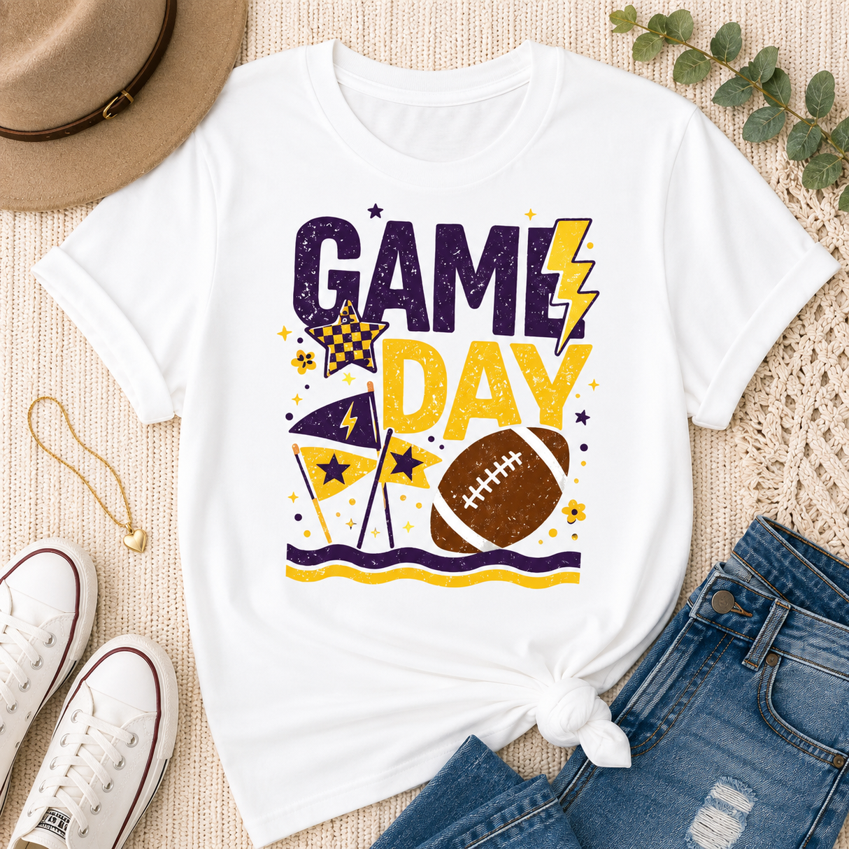 Custom Color Game Day Graphic Tees | Women's
