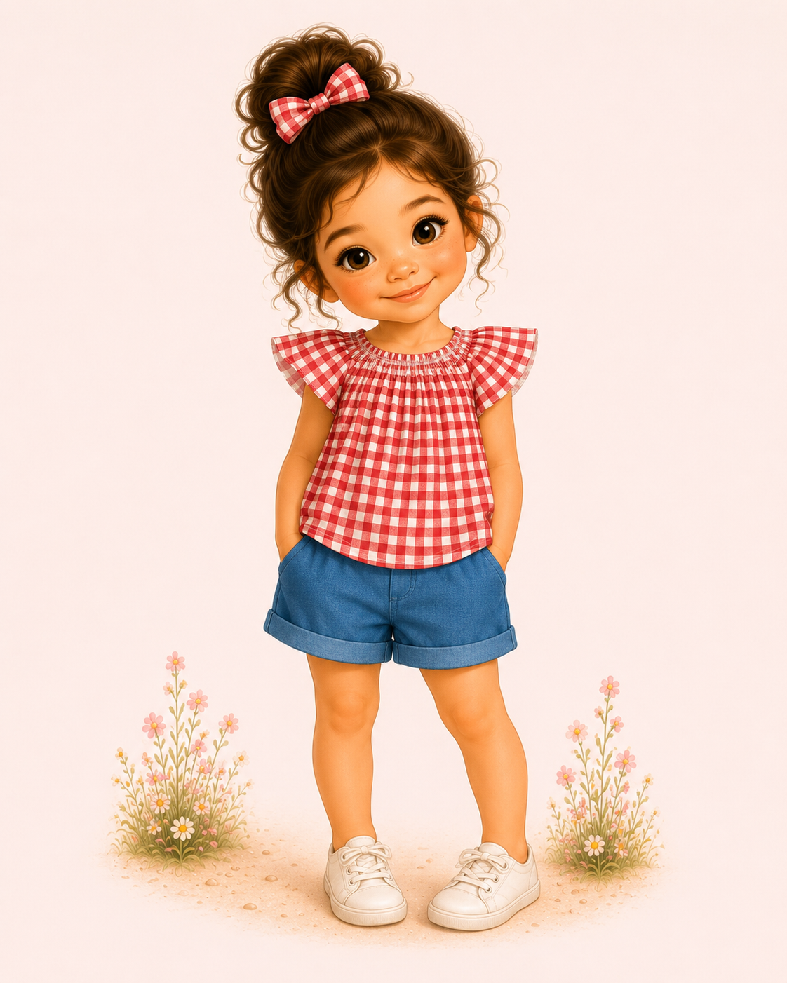 Gingham Picnic Summer Set | Pete + Lucy