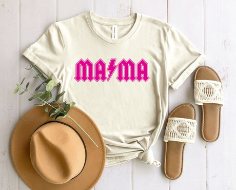 Hot Pink Rocker Mama | Graphic Tee