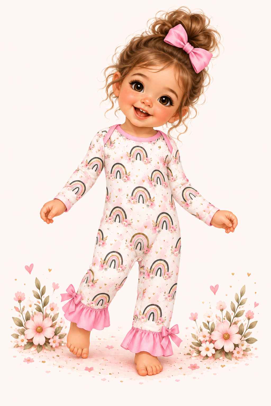 Painted Sky Baby Romper | Pete + Lucy
