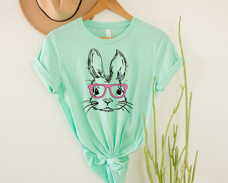 Bunny with Glasses | Graphic Tee