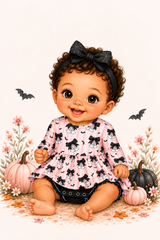 Little Boo Bows Skirted Bubble | Pete + Lucy