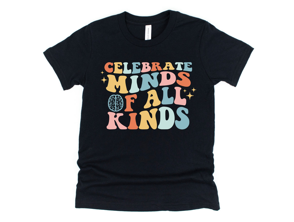 Celebrate Minds of All Kinds Graphic Tee