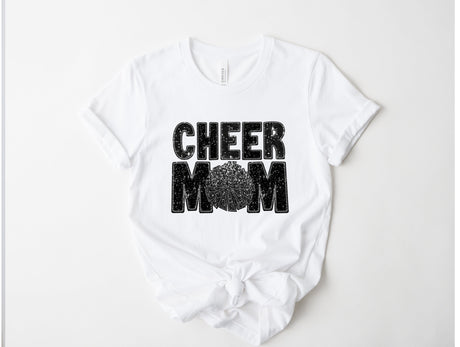 Cheer Mom Bling | Graphic Tee or Sweatshirt