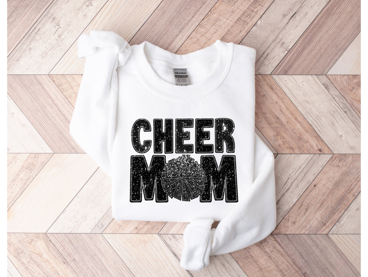 Cheer Mom Bling | Graphic Tee or Sweatshirt