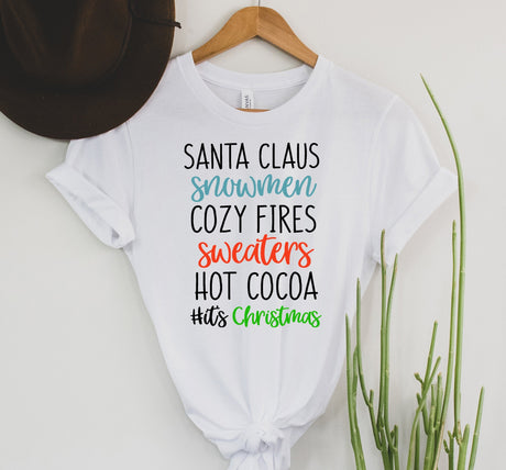 Santa & Cocoa | Graphic Tee