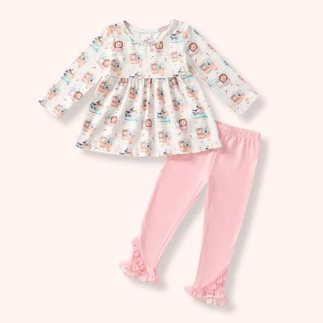 Cozy Critters Pants Set | Pete + Lucy