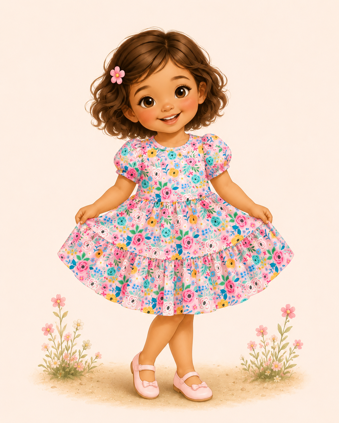 Pretty Petals Dress | Pete + Lucy