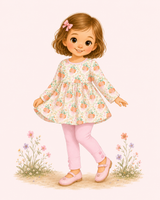 Pretty Pumpkins Pants Set | Pete + Lucy