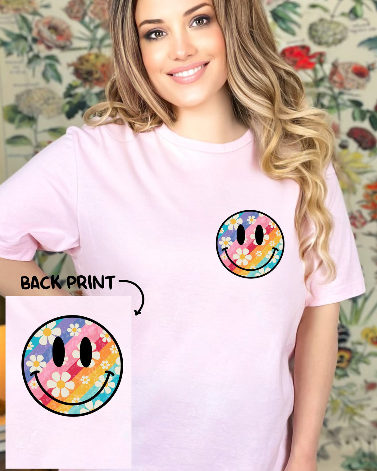 Daisy Smiles | Graphic Tee