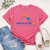 Hands In Motion PNW Comfot Colors Graphic Tee