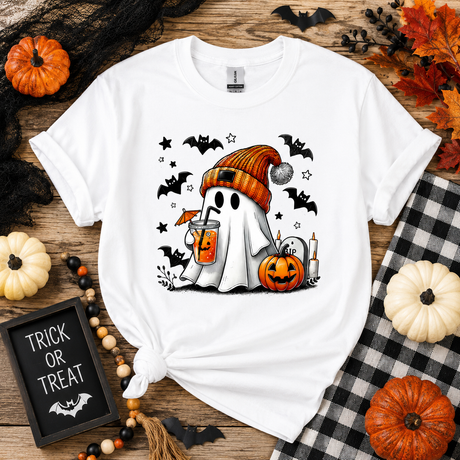 Spooky Ghost Coffee Tee | Women's