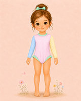 Rainbow Sherbet Rashguard | UPF 50+