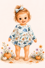 Trick-O-Saurus Skirted Baby Bubble | Pete + Lucy
