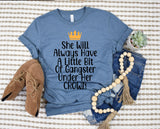 Gangster Under Her Crown | Graphic Tee