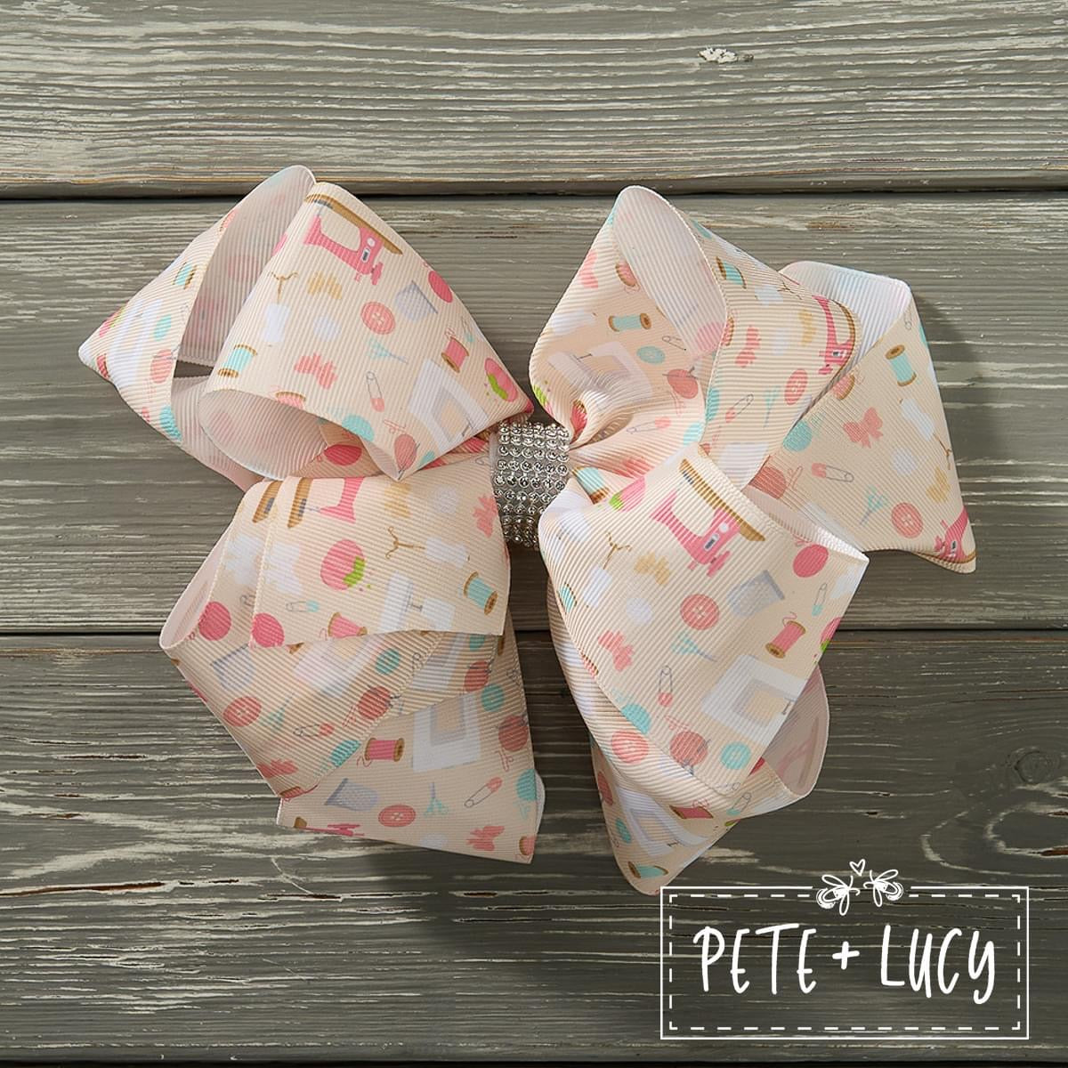 Susie’s Sewing Kit Deluxe Bow by Pete and Lucy