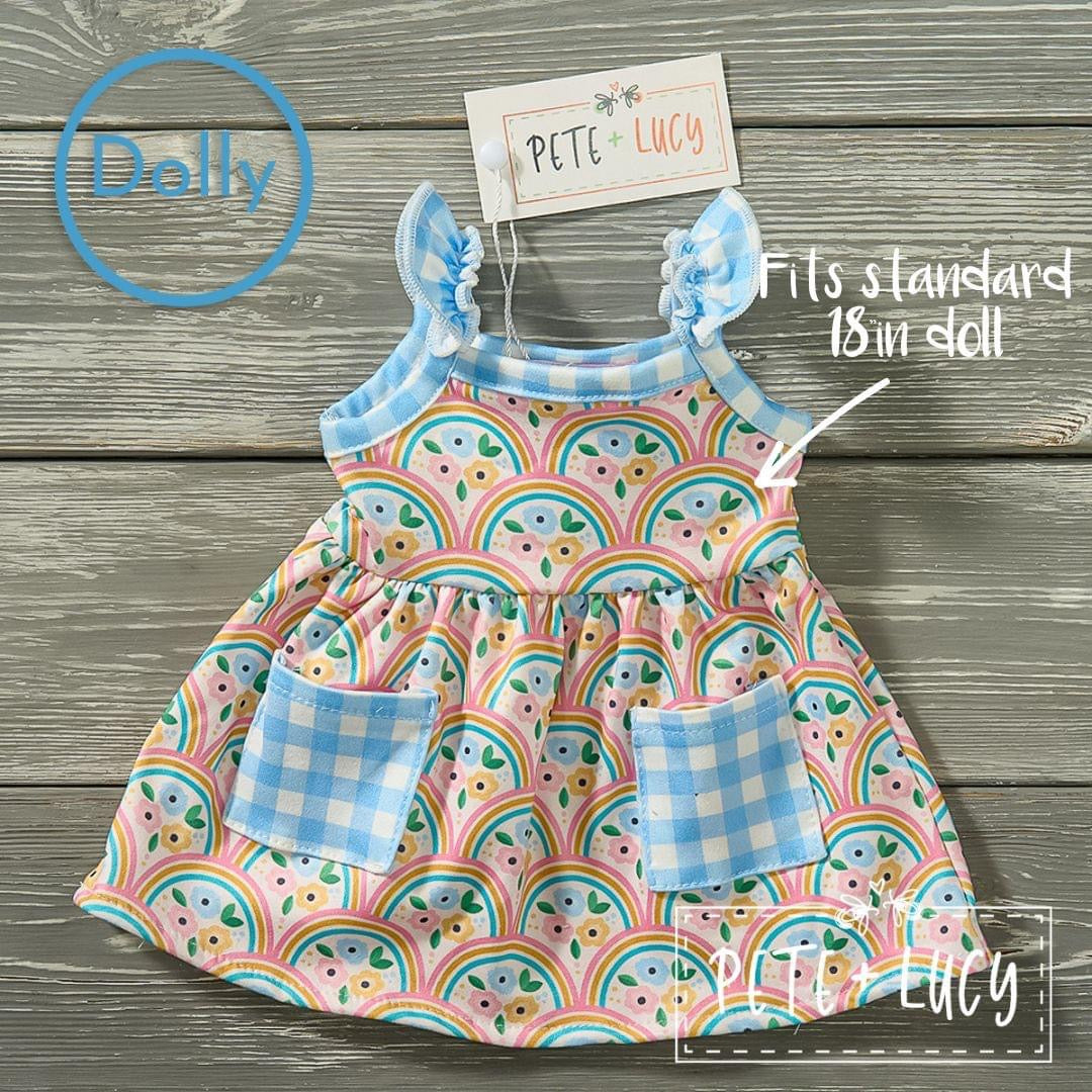 Mostly Sunny Dolly Dress by Pete and Lucy