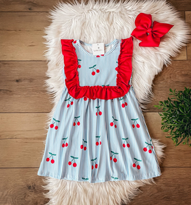 Cherry Dress by Wellie Kate