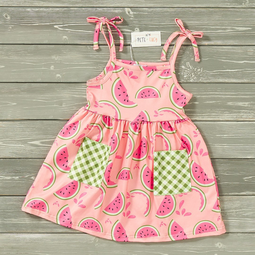 Watermelon Picnic Dress by Pete and Lucy