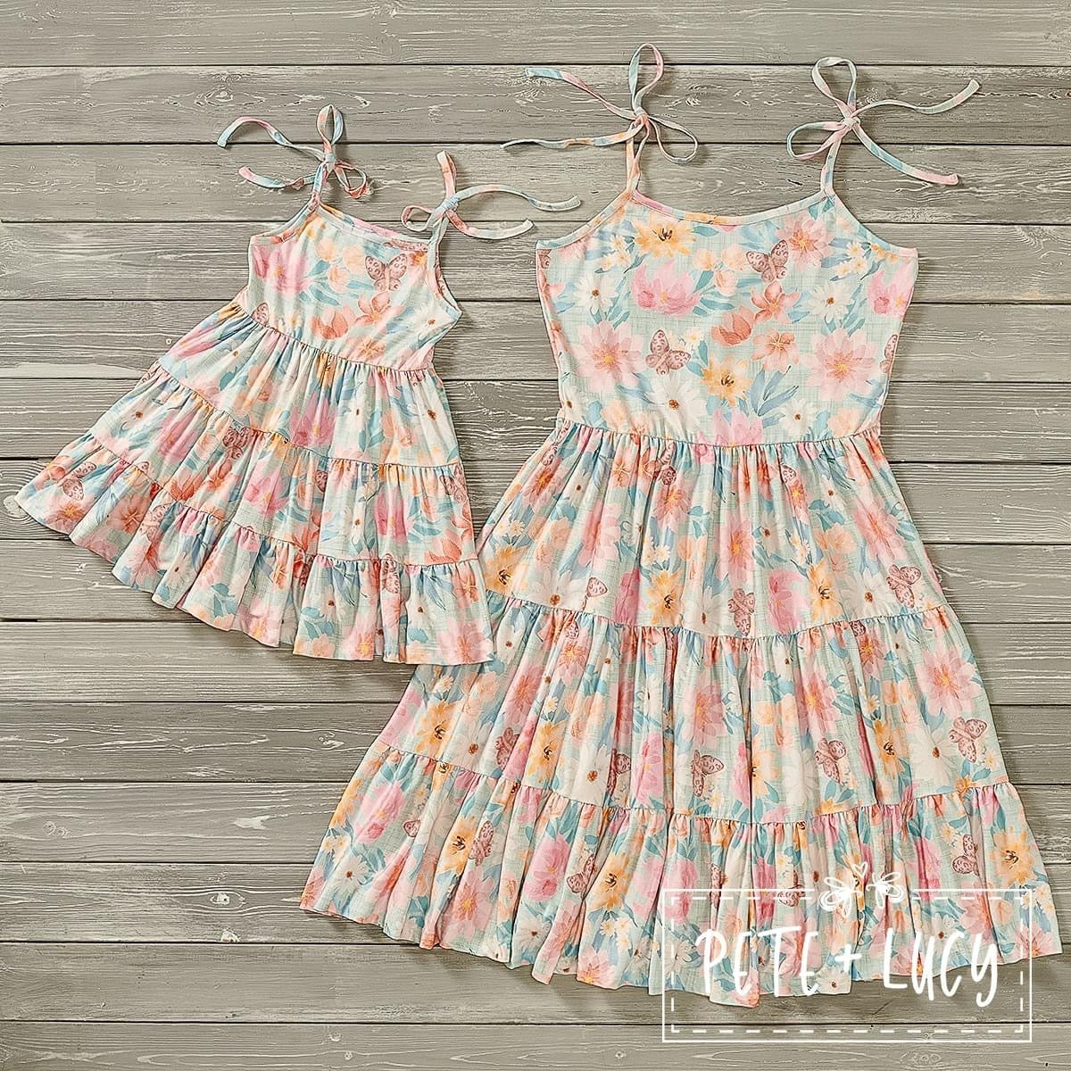Summertime Meadow Girls Dress by Pete and Lucy