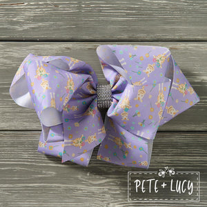 Gracie’s Giraffe Deluxe Bow by Pete and Lucy