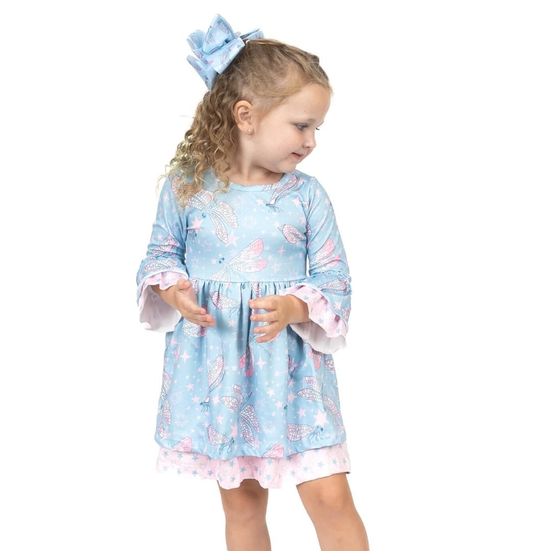 Dancing Dragonflies Dress by Pete and Lucy