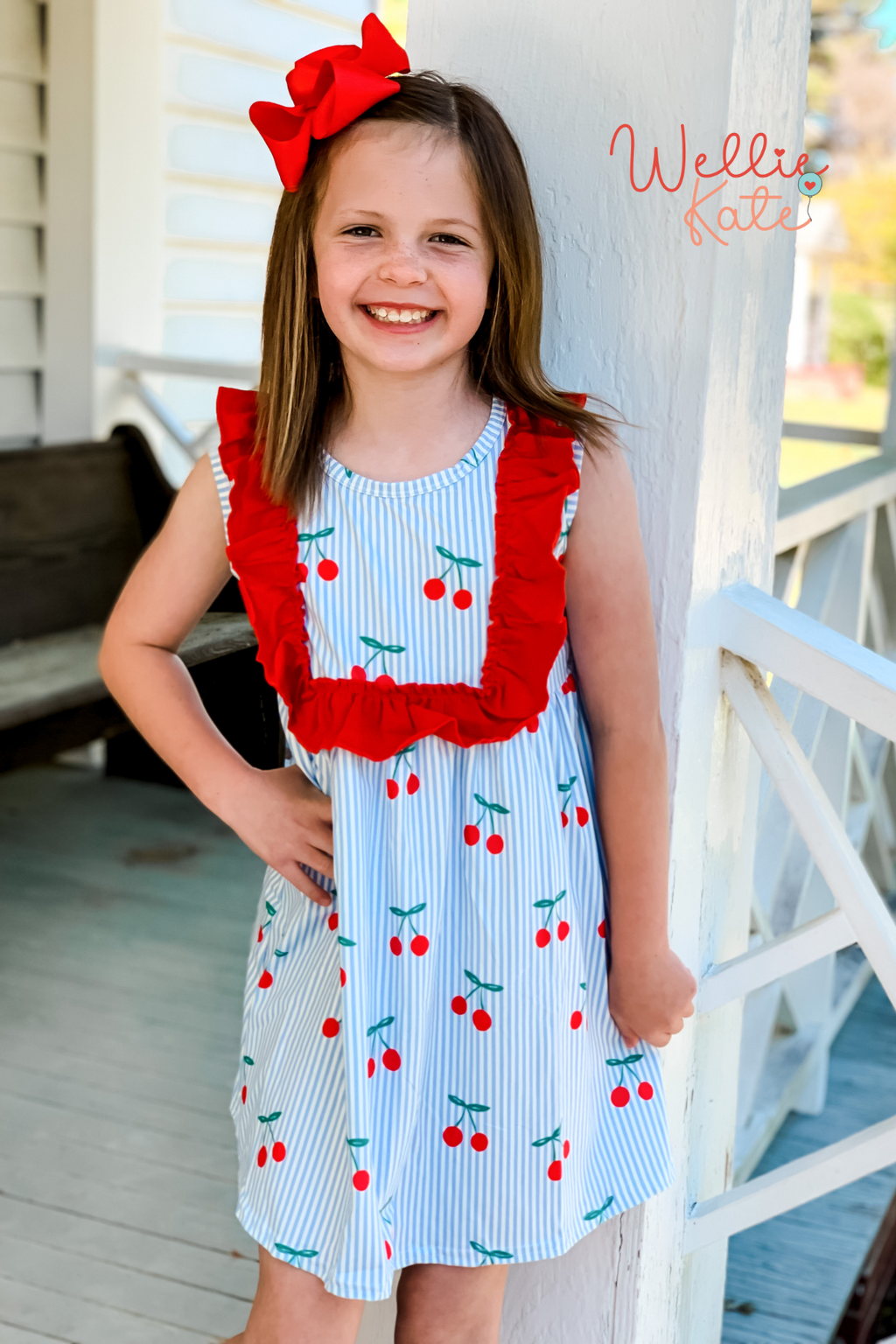 Cherry Dress by Wellie Kate
