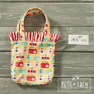 Retro Summer Bucket Purse by Pete and Lucy