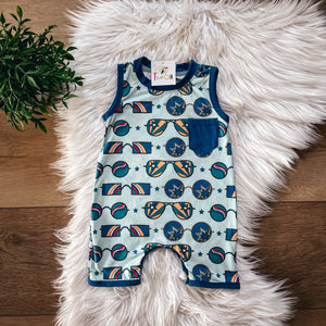 Sunglasses Baby Romper by Twocan