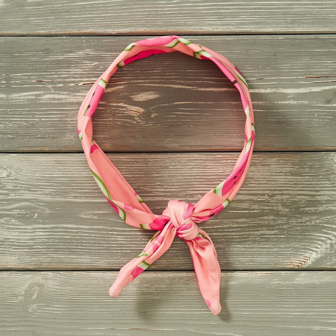 Watermelon Picnic Tie Headband by Pete and Lucy