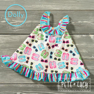 Flip Flopsy Dolly Dress by Pete and Lucy