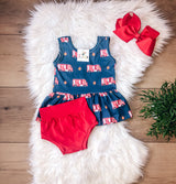 Sound the Alarm Baby Bummie Set by Twocan