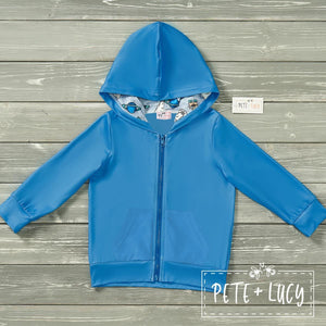 Lucas: Jacket by Pete and Lucy