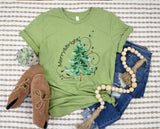 Merry & Bright Tree | Graphic Tee or Sweatshirt