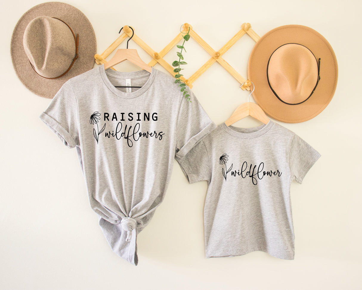 Raising Wild Flowers Mommy & Me | Graphic Tee