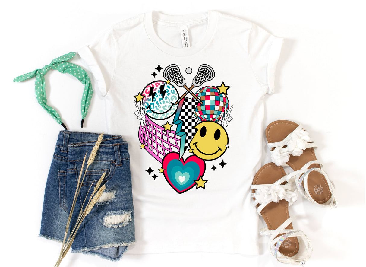 Retro Lacrosse | Graphic Tee