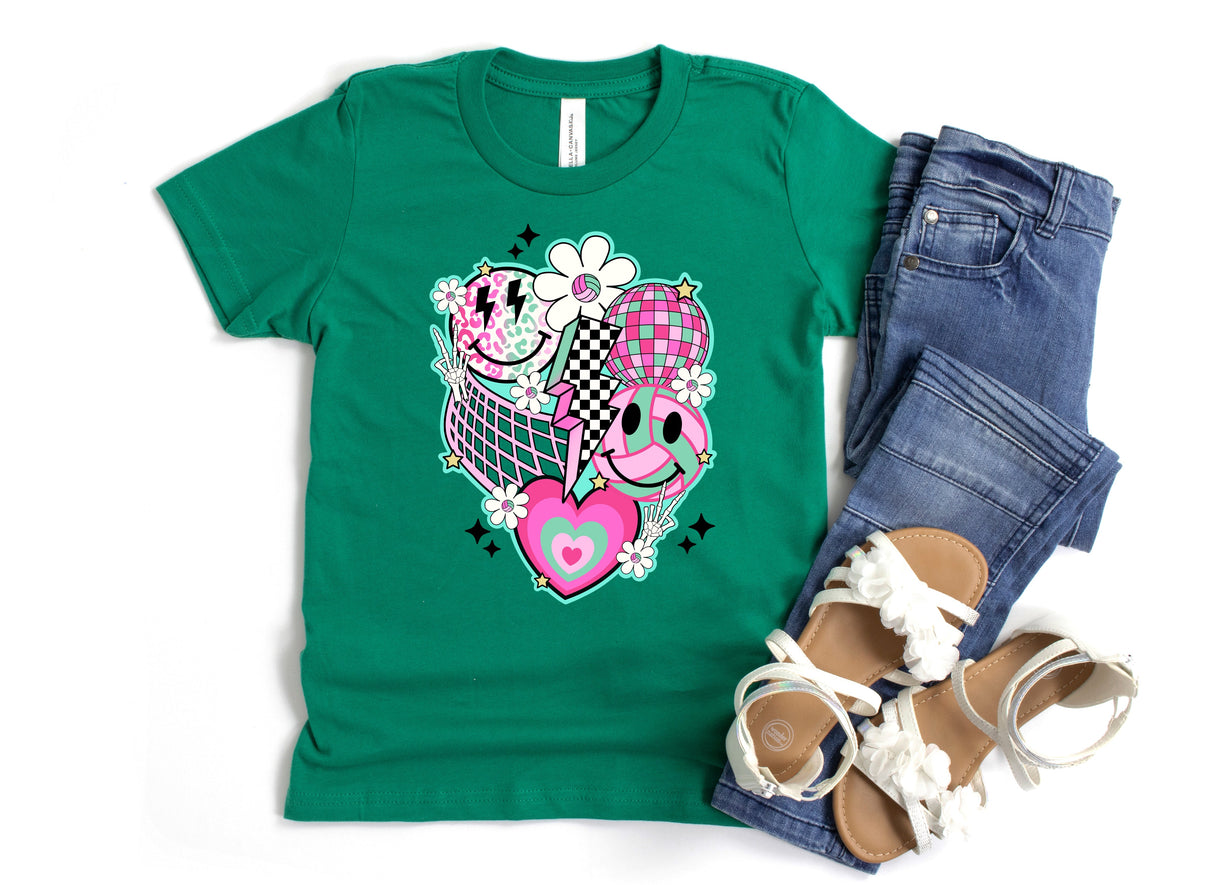 Retro Volleyball | Graphic Tee
