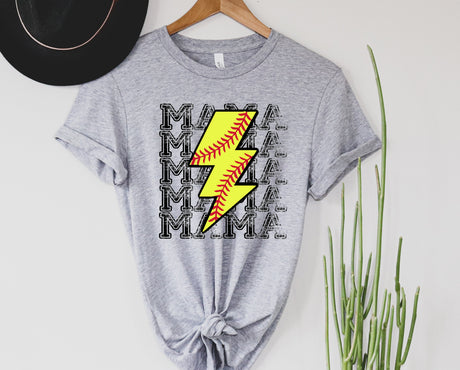Softball Mama Bolt | Graphic Tee