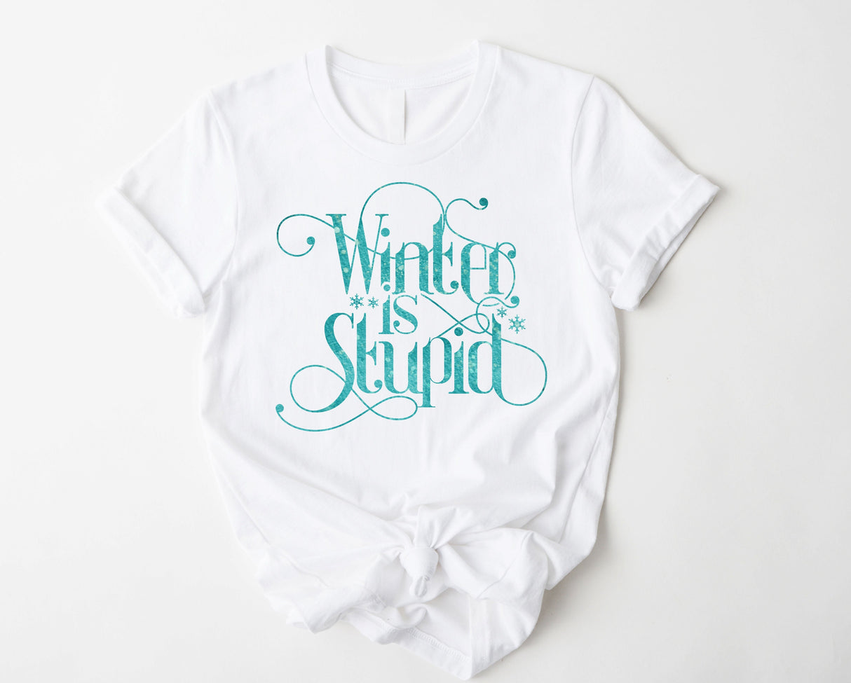 Winter is Stupid | Graphic Tee